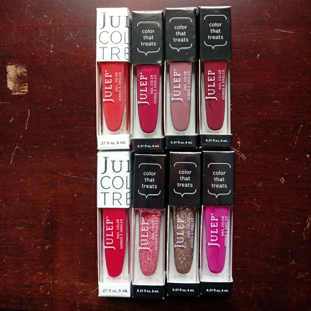 Lot of 8 Julep Polishes New in Box